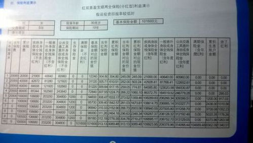 2005年我买了新华保险红双喜a款一万元10年到期后本息总共多少钱