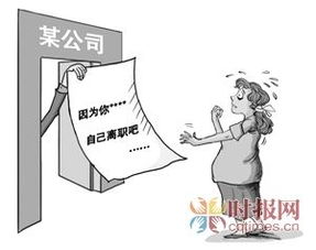 女员工怀孕了 公司3个月一直劝其离职 图 