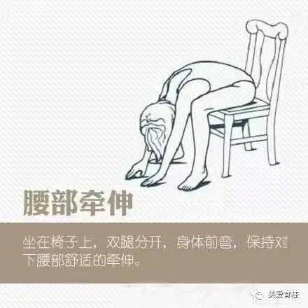 这几个动作很实用,有效缓解腰背不适