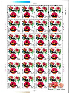 2005 1 乙酉年 鸡 T 第三轮生肖邮票大版票 