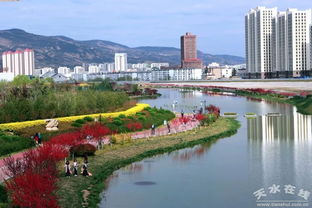 藉河风情线,花开十里,惊艳天水