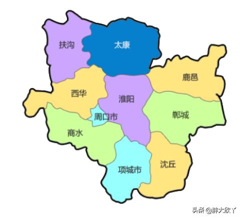扶沟县属于河南哪个市 周口市有哪几个县 区