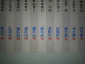 关于龙的四字成语,20个 