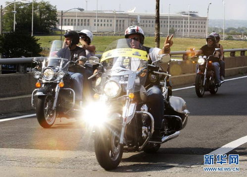 美国举行纪念 9 11 摩托车骑行活动 