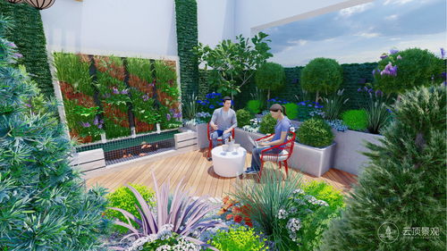 花园设计丨如此漂亮的露台花园,谁看了不会心动