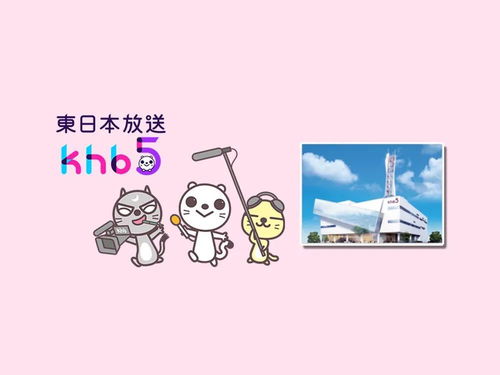 东日本放送 KHB 更换新LOGO