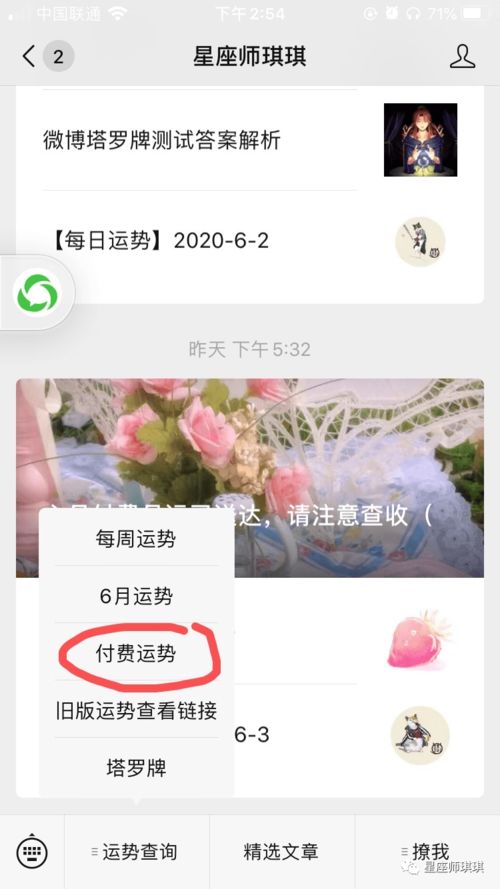 付费月运情况说明