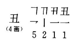 丑字怎么写 