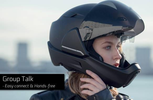 这个摩托车头盔,能让机车男装最野的逼