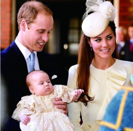凯特王妃不喜欢乔治这个名字,没能争得过威廉,但却留了后招