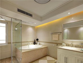 混搭风格五居室卫生间浴缸装修效果图大全 
