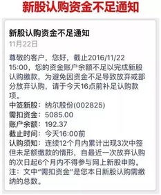 购买新股提示您的账户资金不足