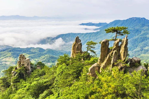 金寨悬剑山南寨,神仙待的地方