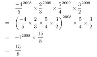 4 5 2008次方 2 3 2008次方 5 4 2009次方 3 2 2009次方 