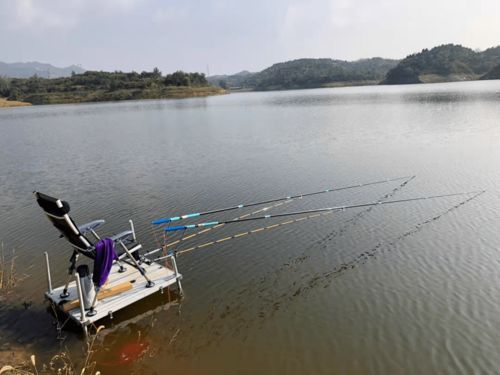 用长竿就是新手 野河拿出7.2米钓鲫鱼,最后鱼获羡煞众人