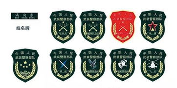 武警部队更换新式标志服饰 姓名牌与军队一致 图