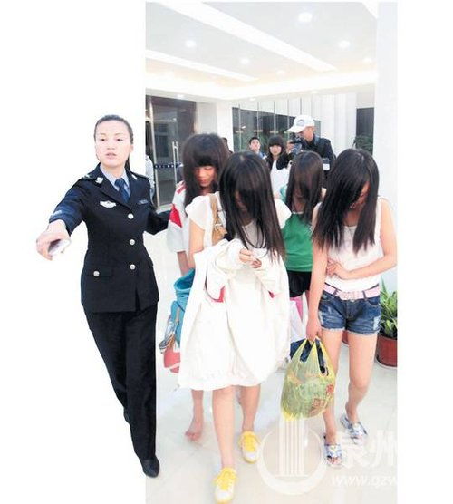 6名初中女生集体出走50小时 自称不被信任 图 