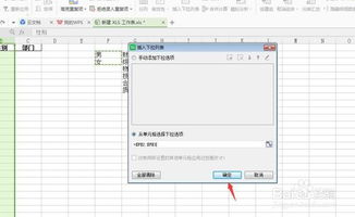 怎样在WPS表格里加入下拉列表 