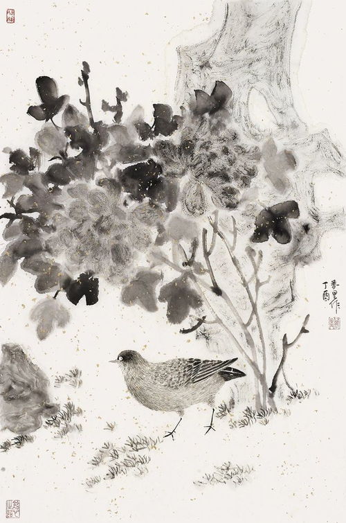 程万里的写意花鸟画,画里孕育了江南人的清雅特质