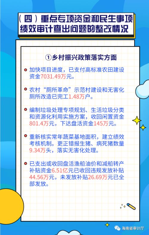 海南省人民政府关于2019年度省本级预算执行和其他财政收支审计查出问题整改情况的报告