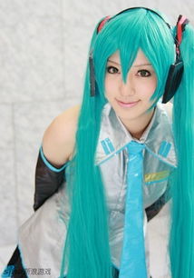 宅男与初音 真人COSPLAY 