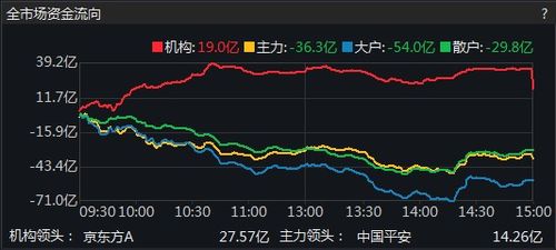 今天买进了京东方，机构大量资金流出，节后会如何？