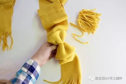简单点 DIY 围巾的方式,不要复杂的编织,只要简单点 附教程