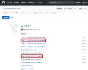 pcl安装win10x64