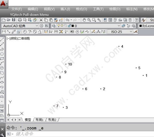 测量点怎么导入CAD(excel坐标批量导入cad成图)