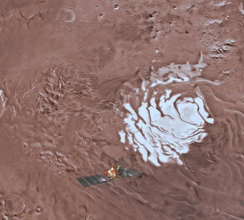 火星上发现有大量的水 但是它被锁在不为人知的地方