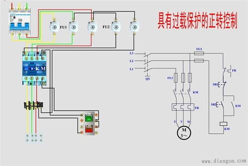 三相异步电动机控制电路图 电动机控制电路精选 