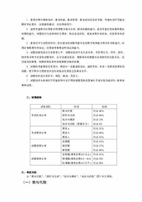 宁波市2015年普通高中保送生考试指南数学部分 附样卷 