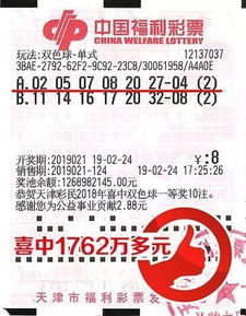 8元揽双色球1762万,奖号是照打11年前旧票