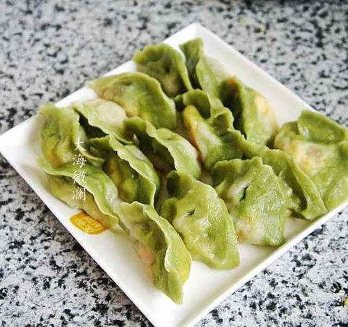 翡翠饺子的制作方法,高颜值又好吃,做法超级简单