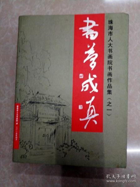 HI1002182 珠海市人大书画院书画作品集 之一 书梦成真 书脊有破损 