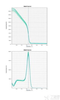 荧光定量pcr溶解曲线为什么会有一个急剧的上升连着急剧下降，形成一个峰。