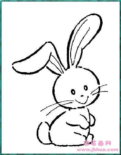 怎么画小兔子,怎样画小兔子？