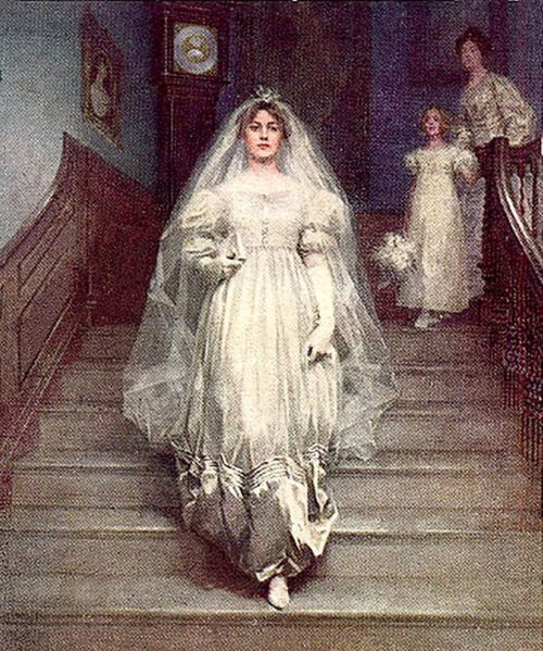 古典油画 新娘