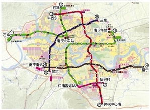 南宁轨道交通2号线的线路站点 