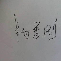 求各位帮忙给我写这个名字 杨秀刚 怎么写才能好看 拜托 