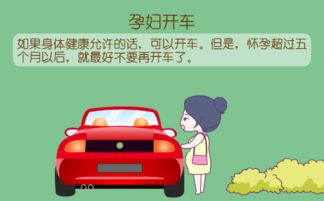 孕妇开车