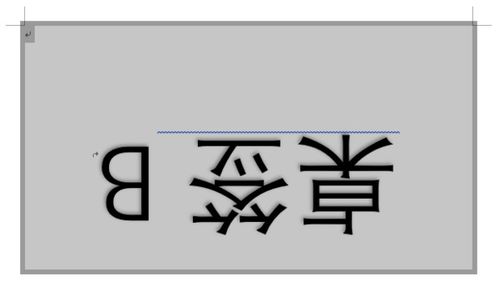 word文档怎么把字体倒过来 