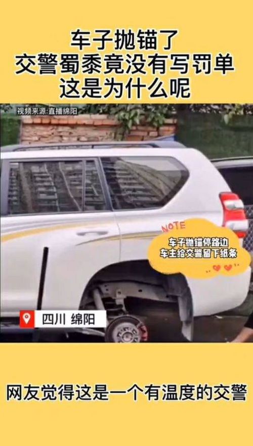 车子抛锚了停在路上,交警叔叔却没有写罚单,这是为什么 