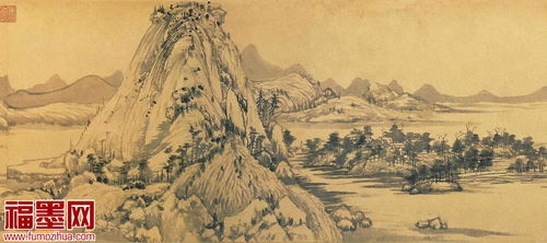 元代山水画,浅析元代山水画的文人审美与精神特性