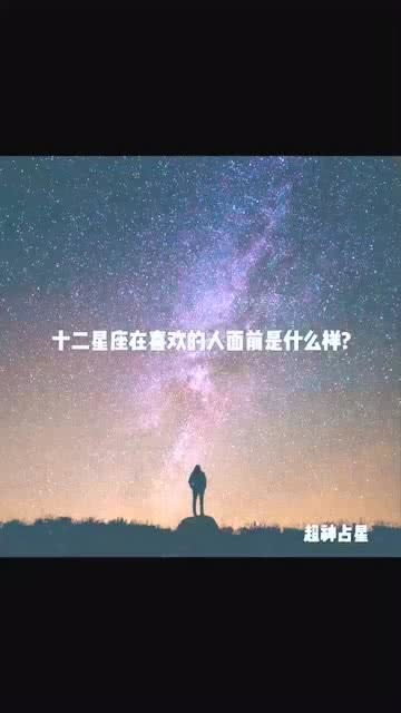 12星座在喜欢的人面前是什么样 