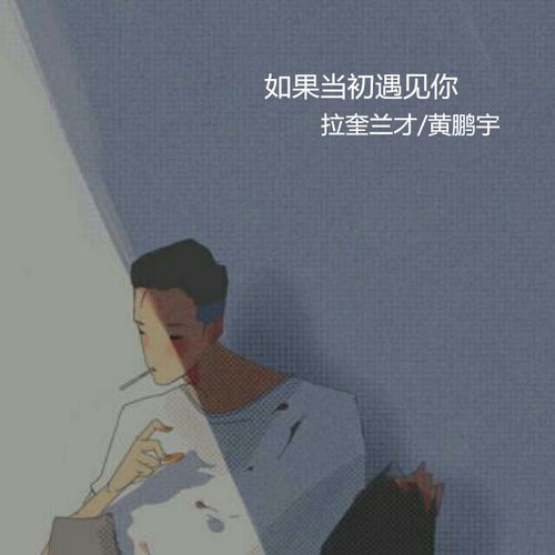 当初遇见你 拉奎兰才 黄鹏宇 高音质在线试听 当初遇见你歌词 歌曲下载 酷狗音乐 