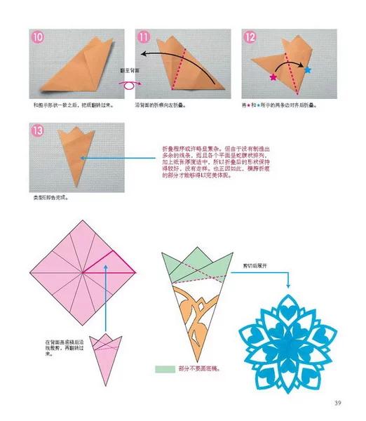 剪纸水怎么弄好看，水波纹剪纸教程(水波剪纸图片)