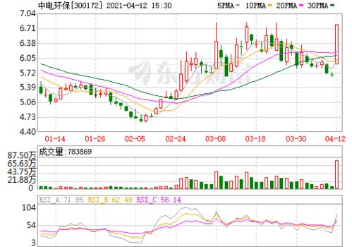 中电环保股票2022年最高价位是多少