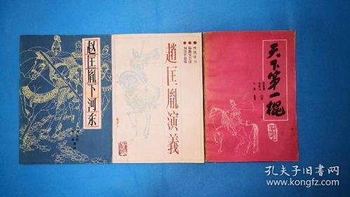 绣像传统评书 赵匡胤演义 赵匡胤下河东 天下第一棍 3部合售