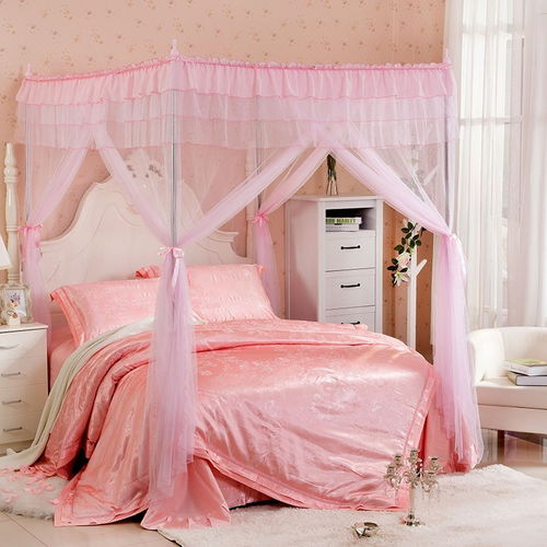 卧室这样挂蚊帐,真是实用又漂亮
